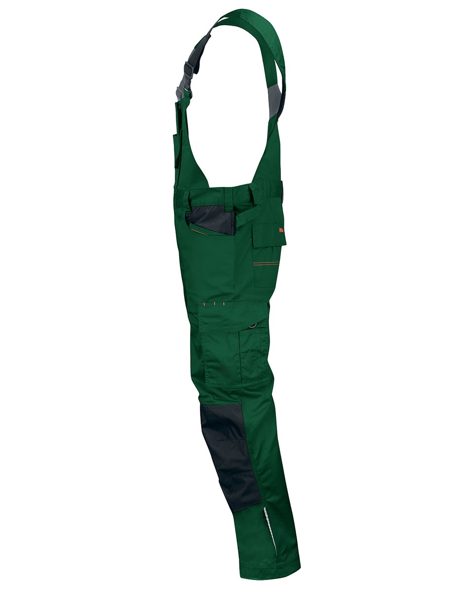 Salopette de travail Jobman 3730 vert/noir - commander en ligne chez KOX | XXJB3730GR