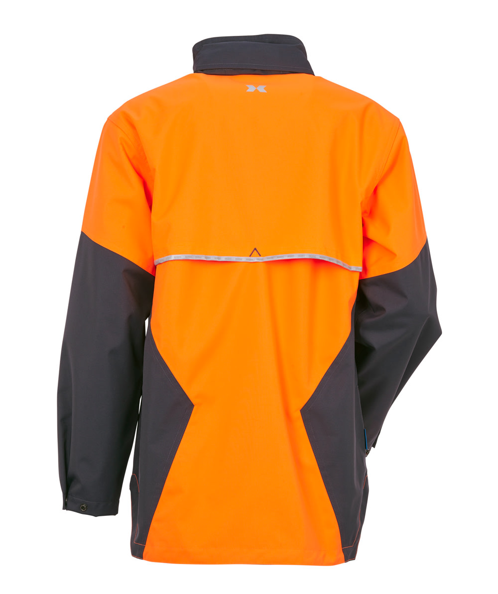KOX Regenjacke wasserdicht Aquatex 2.0 Orange/Grau - bei KOX online bestellen | XX72408