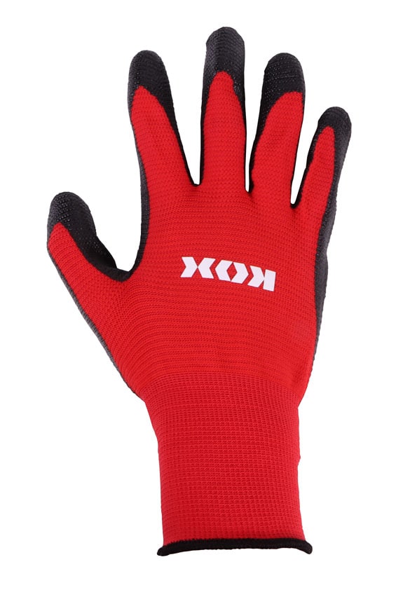  KOX Flex werkhandschoenen / tuinhandschoenen rood - bij KOX online bestellen | XX75323 