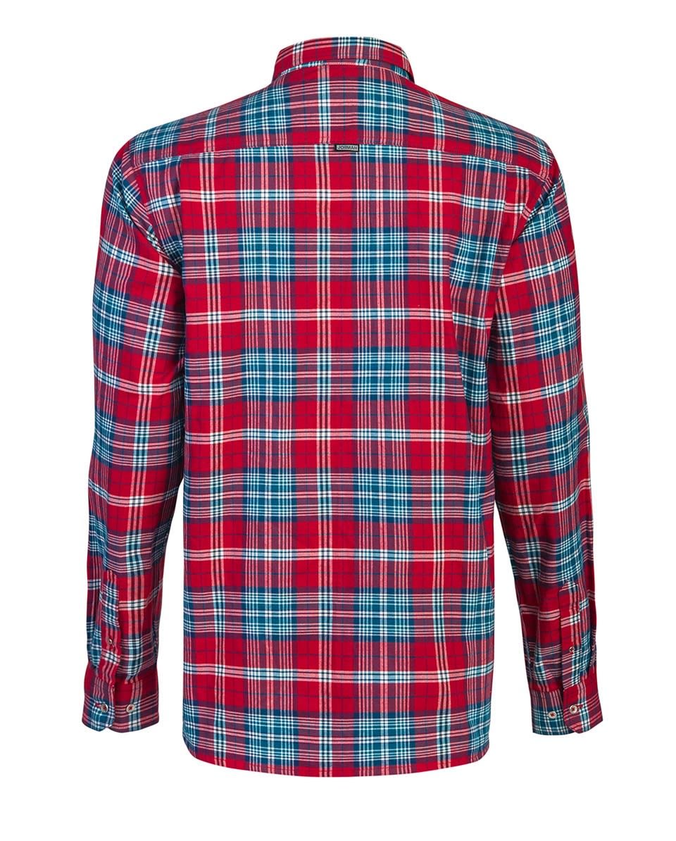Jobman Flanellhemd 5138 Rot - bei KOX online bestellen | XXJB5138R