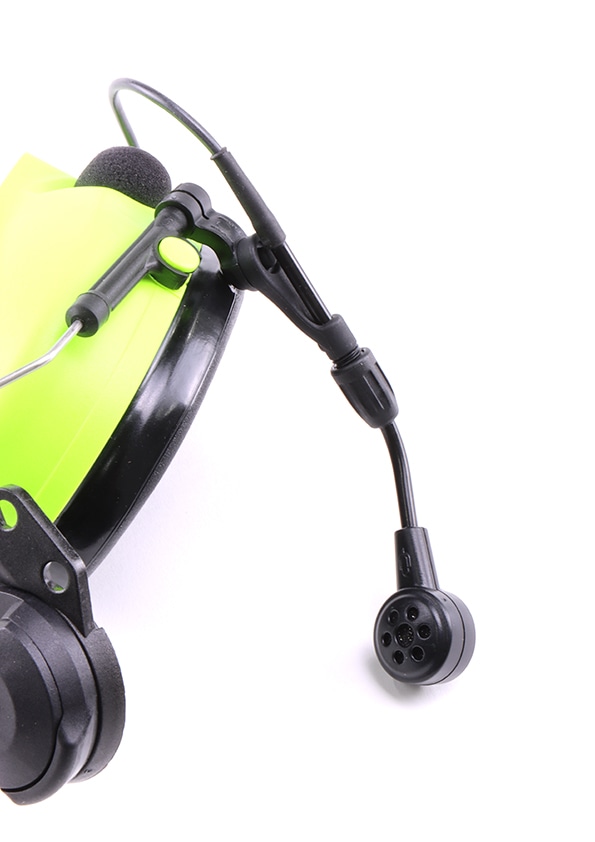 3M Peltor WS LiteCom Pro III GB headset / gehoorbescherming met headset neon groen voor helmbevestiging - bij KOX online bestellen | XX74627