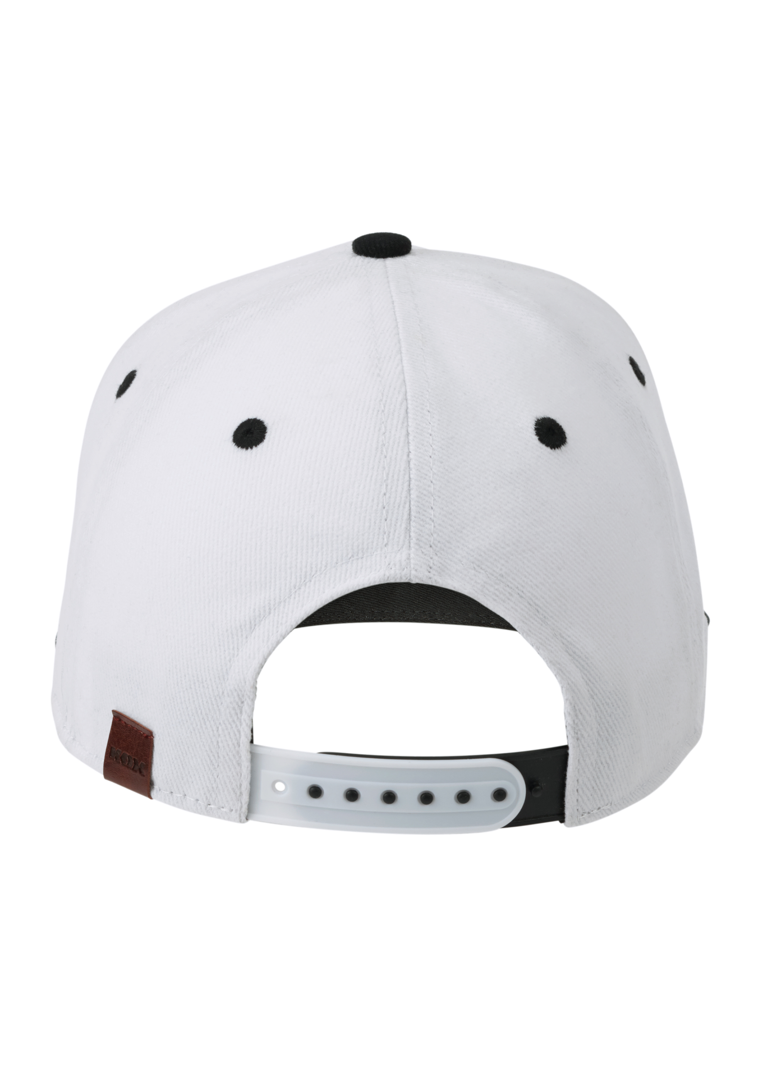 KOX Cap Flat Peak Blanc/Noir Taille unique - commander en ligne chez KOX | XX72513