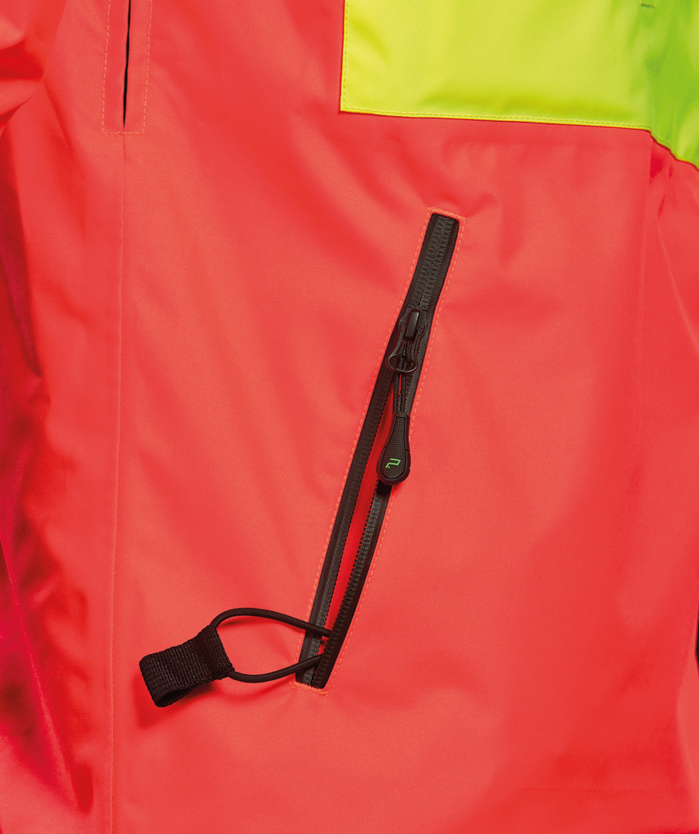 Veste enfilable PSS X-treme Hybrid rouge / jaune - commander en ligne chez KOX | XX76132