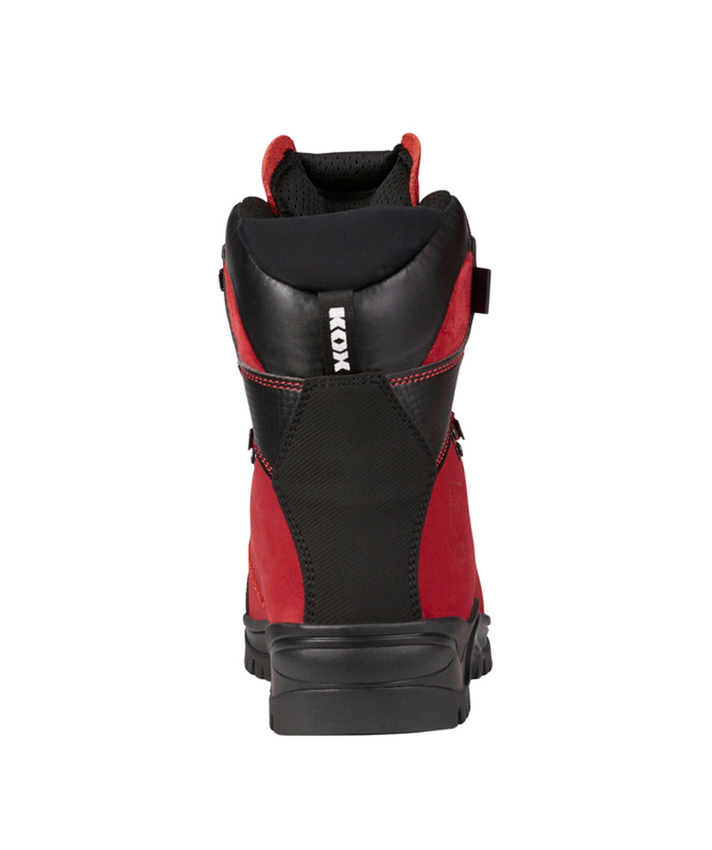 Bottes anti-coupures KOX DUE Rouge - commander en ligne chez KOX | XX73131