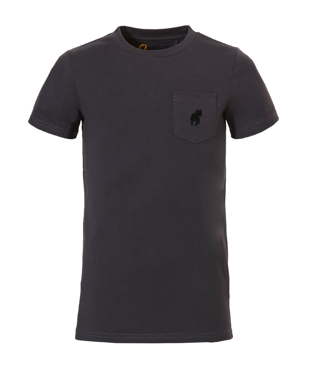  Grizzly Kinder kurzarm Zeckenschutz-T-Shirt Laval grau - bei KOX online bestellen | XX77191 