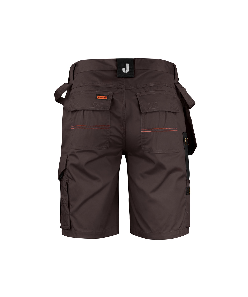Jobman kurze Arbeitshose 2722 Braun/Schwarz - bei KOX online bestellen | XXJB2722BR