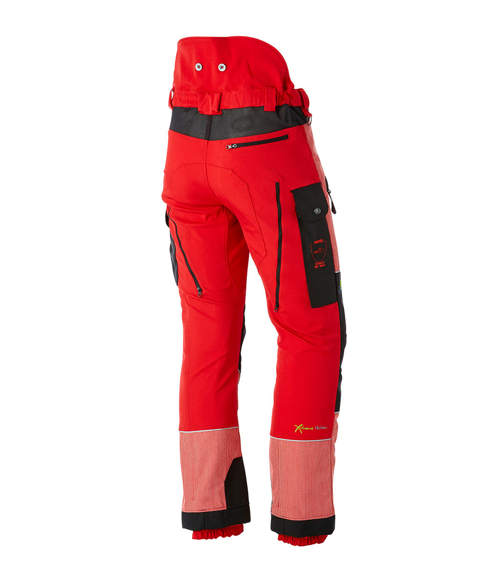 PSS Schnittschutzhose X-treme Vectran Rot/Schwarz - bei KOX online bestellen | XX71217