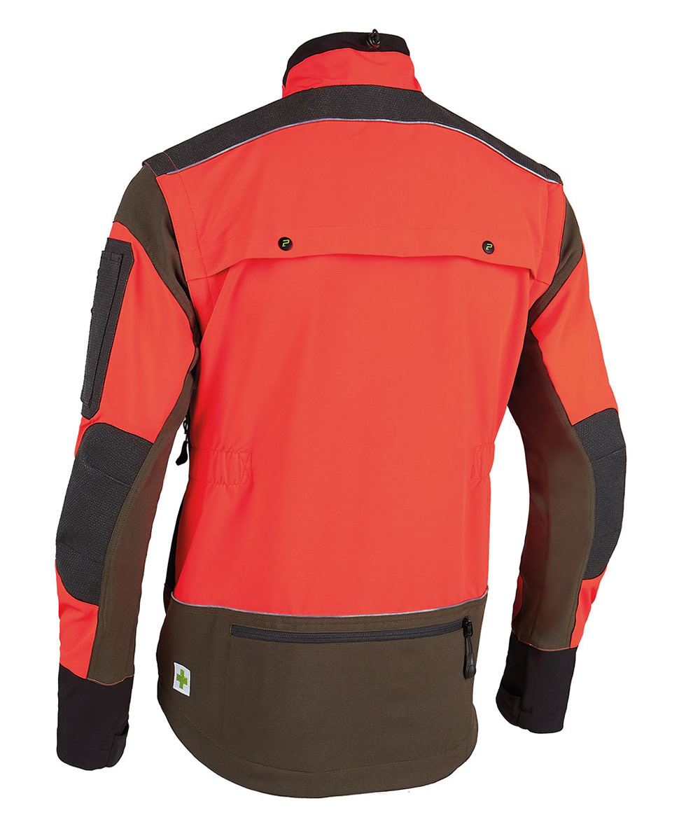 Veste thermique Vario PSS rouge/vert - commander en ligne chez KOX | XX71423