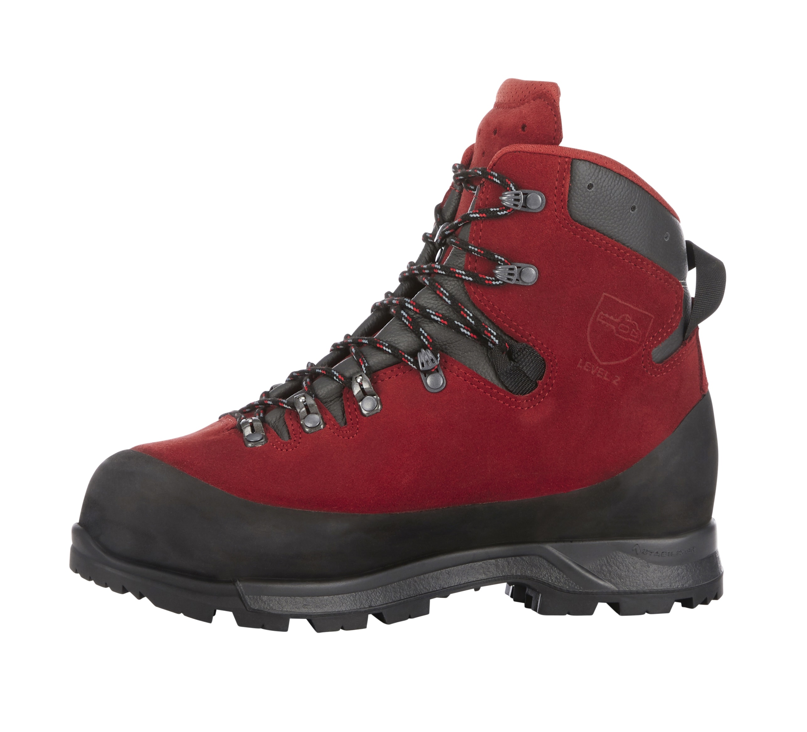 HAIX botte anticoupure Protector Forest 2.1 GTX mid rouge - commander en ligne chez KOX | XX73136