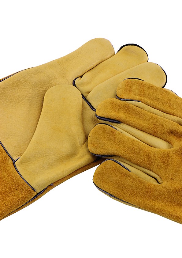 Hase Arbeitshandschuhe / Schweierhandschuhe Mhlheim II Super Gelb - bei KOX online bestellen | XX75311