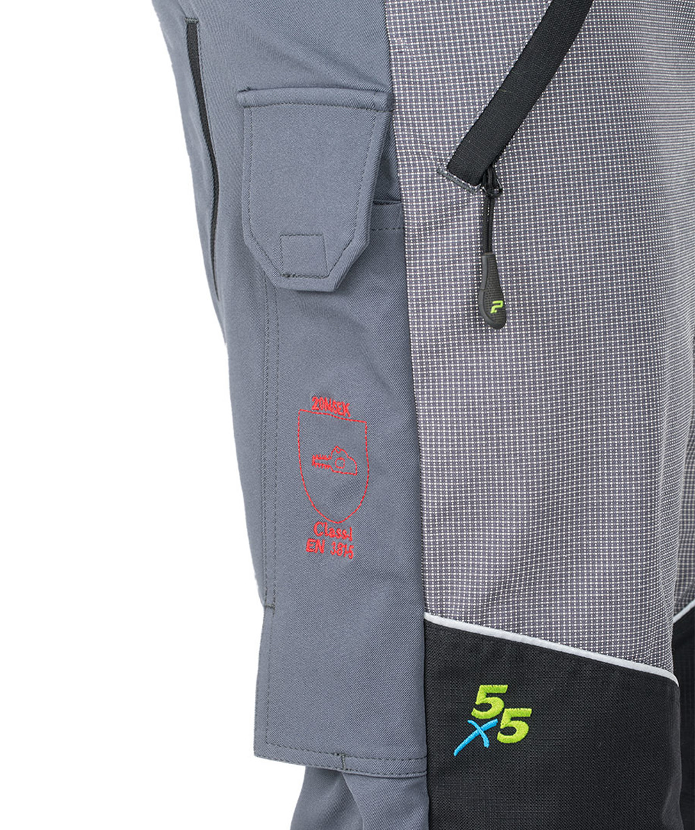 Pantalon de plein air PSS X-treme Vectran Work gris noir - commander en ligne chez KOX | XX78203
