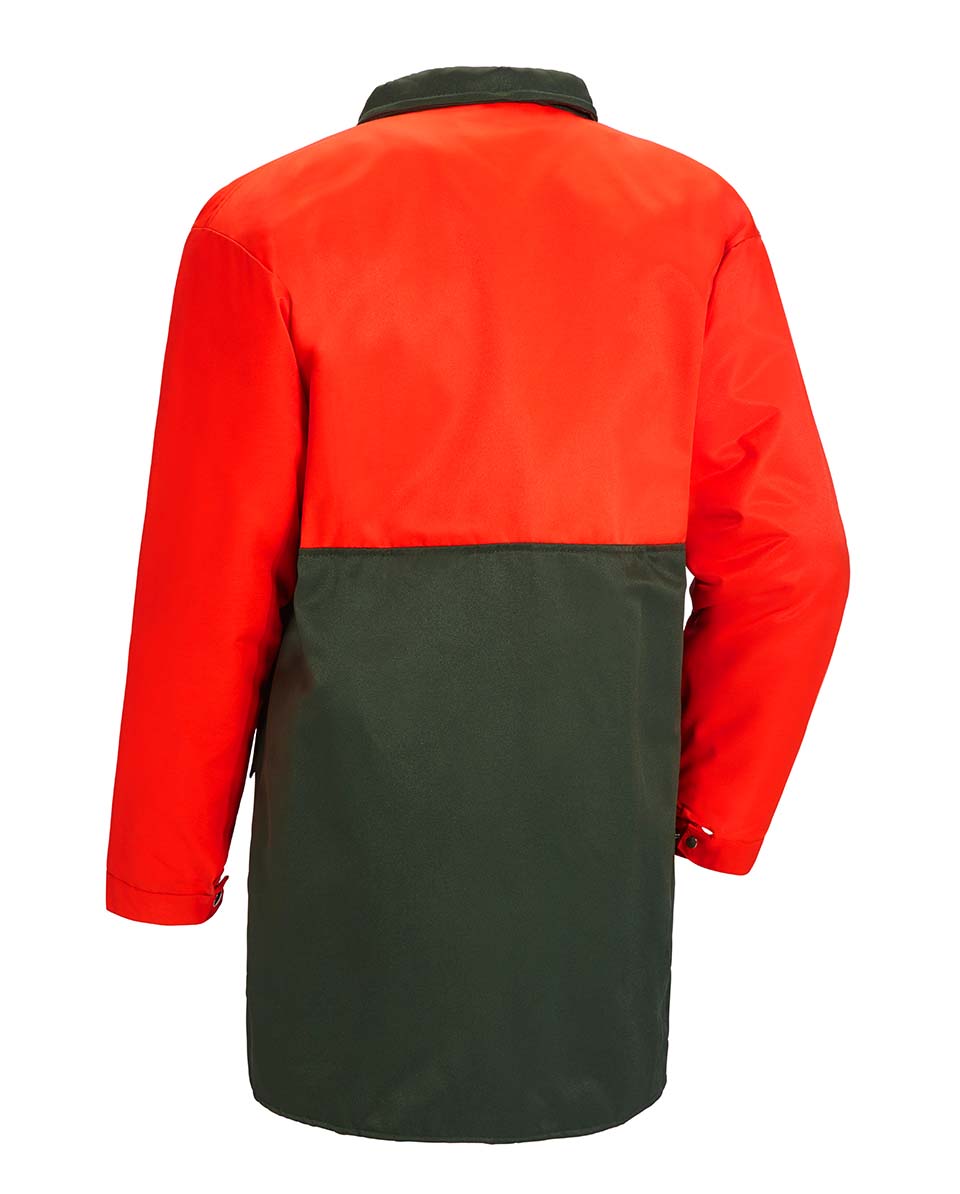 Novotex-Isomat Schnittschutzjacke mit Bauchschutz Signalorange/Grn - bei KOX online bestellen | XX71403B