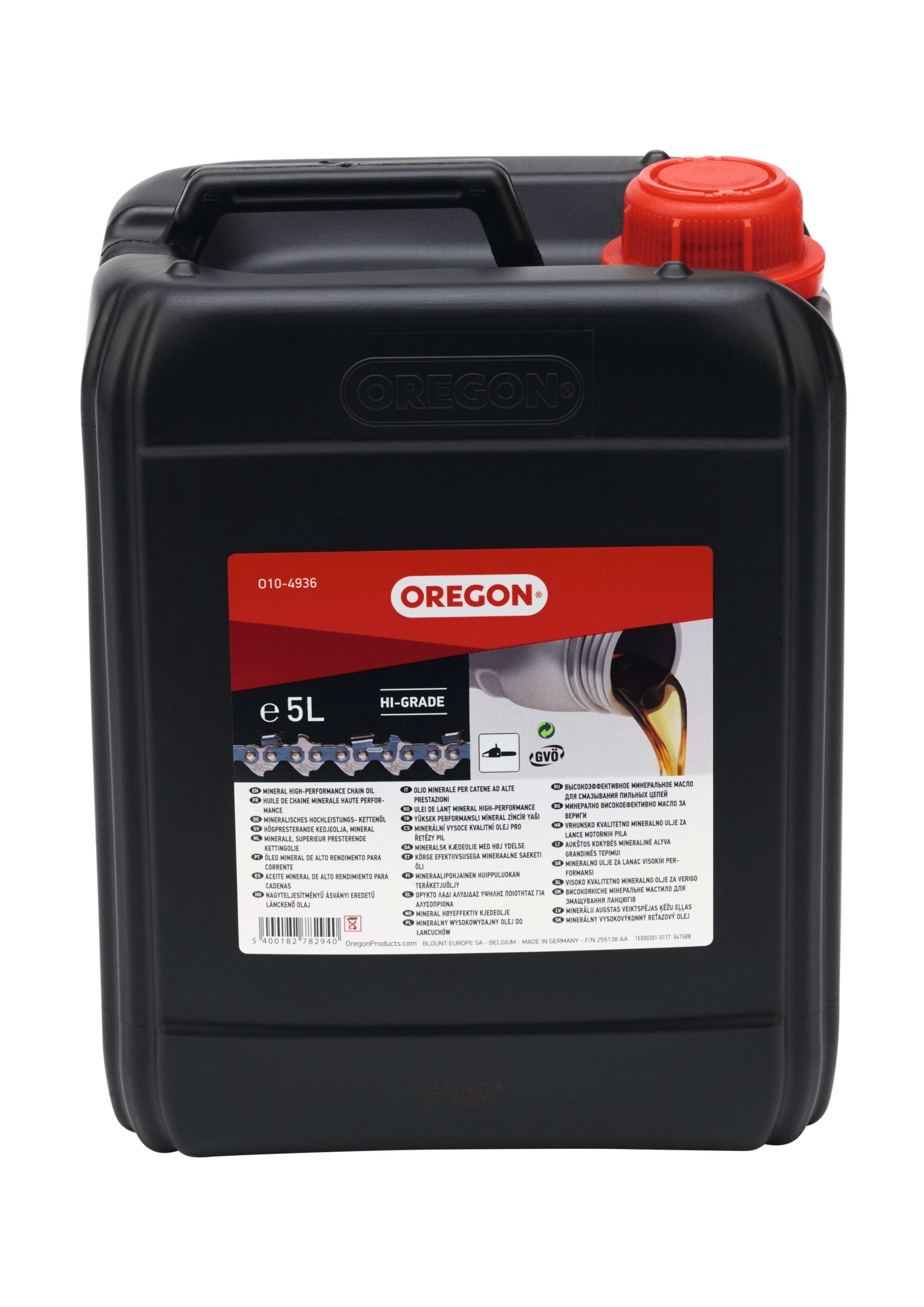  Huile adhrente pour chane de trononneuse Oregon 5L - commander en ligne chez KOX | XX9025-5 