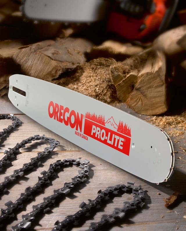  Oregon Micro-Lite-Satz mit Fhrungsschiene und 4 Sgeketten 3/8