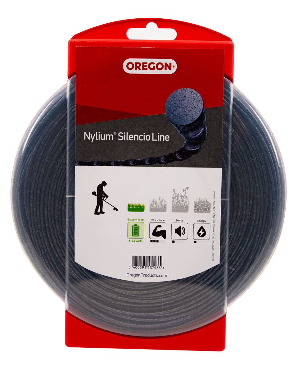  Oregon Nylium Silencio Freischneidefaden 3, 5 mm Durchmesser, 40 m Lnge - bei KOX online bestellen | 800013 