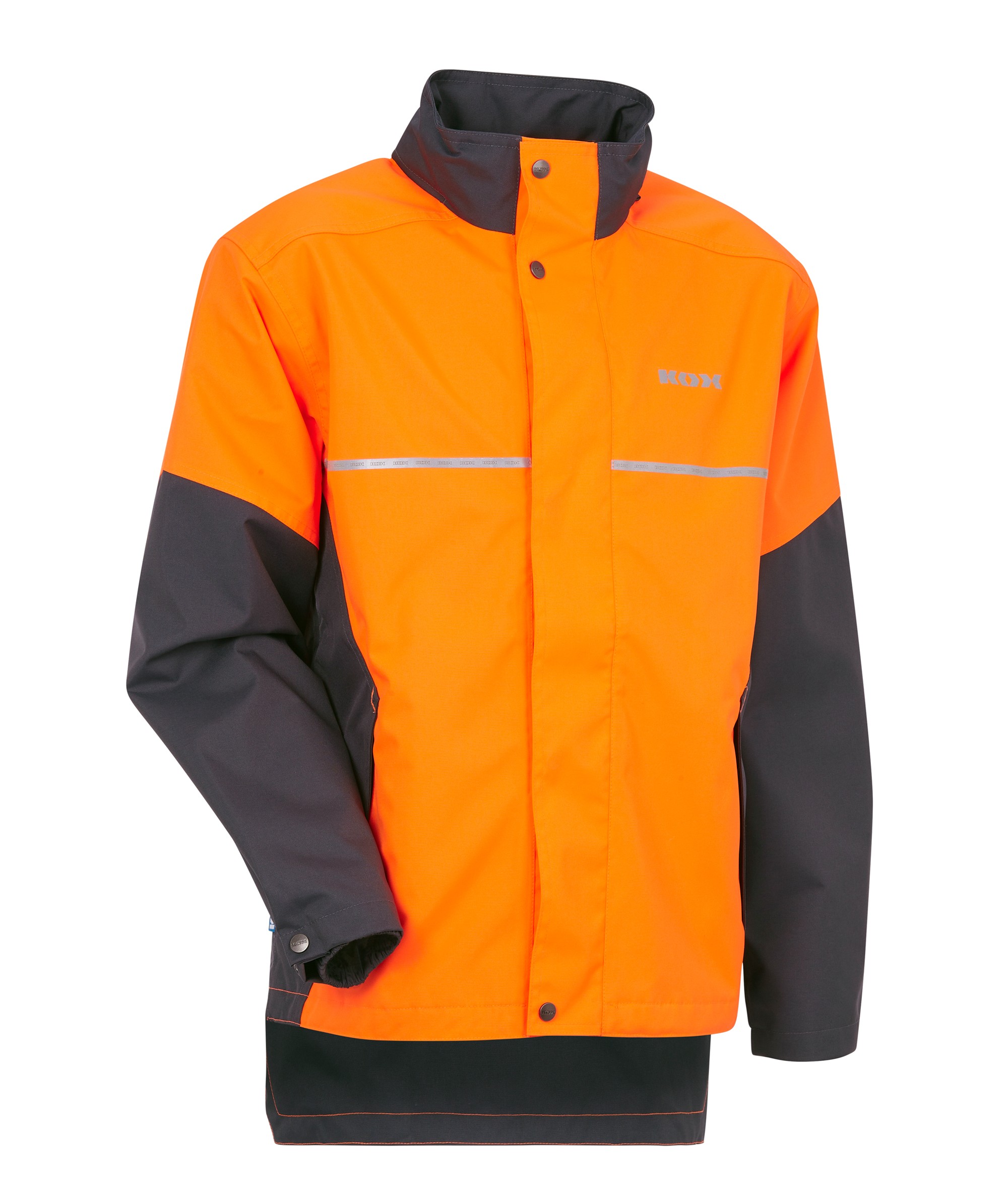  KOX Regenjacke wasserdicht Aquatex 2.0 Orange/Grau - bei KOX online bestellen | XX72408 
