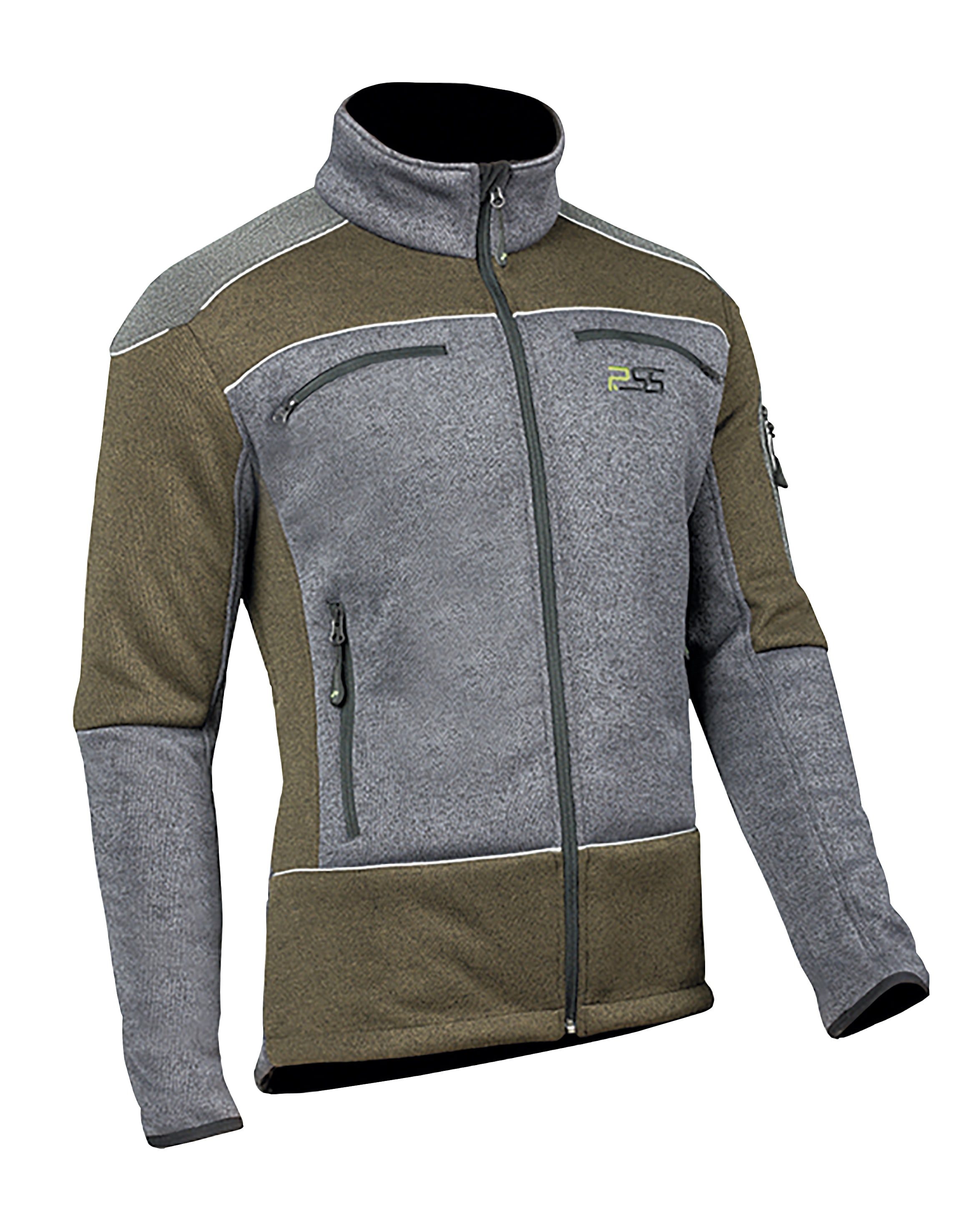  PSS Faserstrickjacke X-treme Arctic Grn/Grau - bei KOX online bestellen | XX71414 