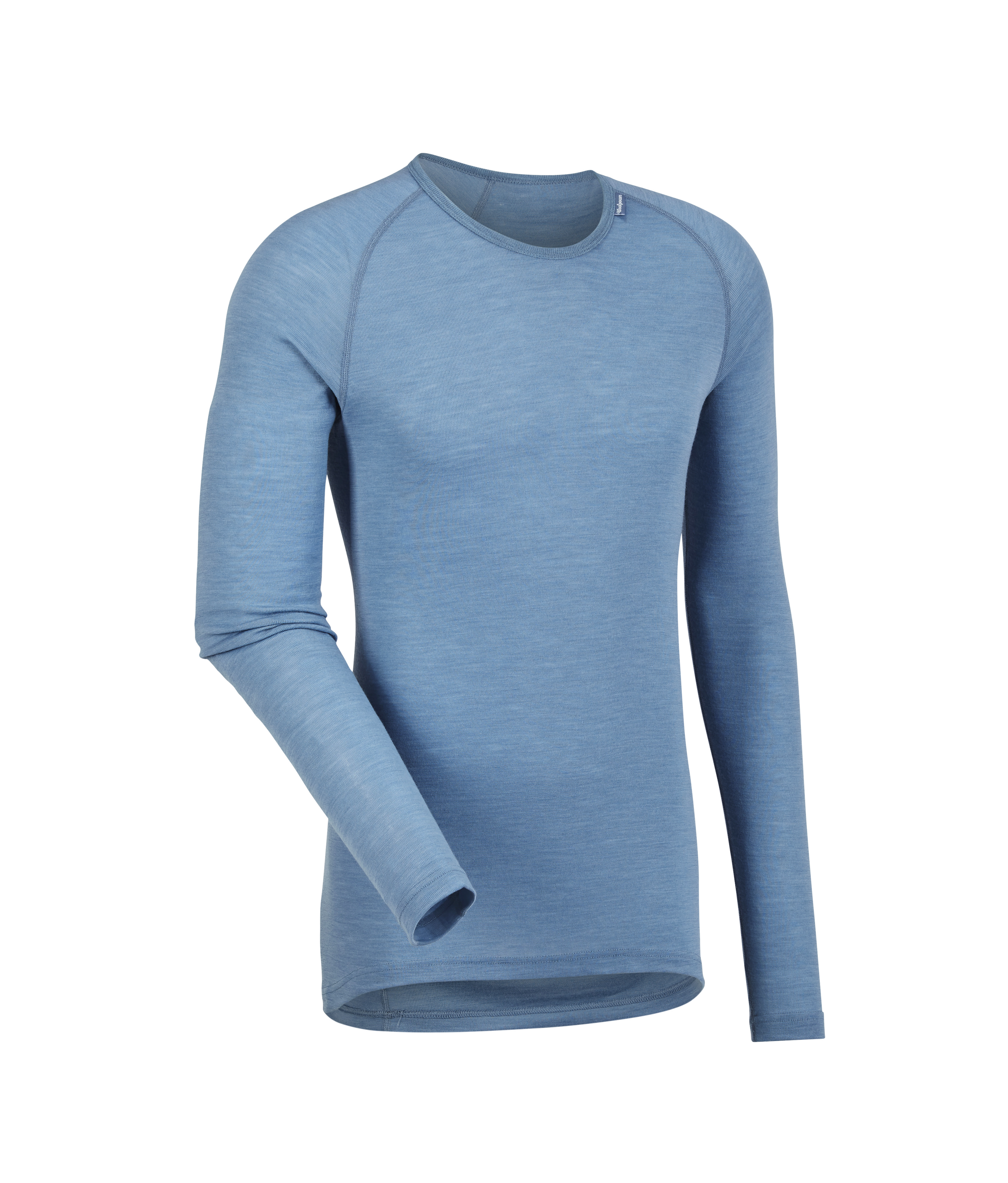 Woolpower Crewneck LITE hemd met ronde hals / shirt lange mouwen van merinowol nordic blue - bij KOX online bestellen | XXWP7111B 