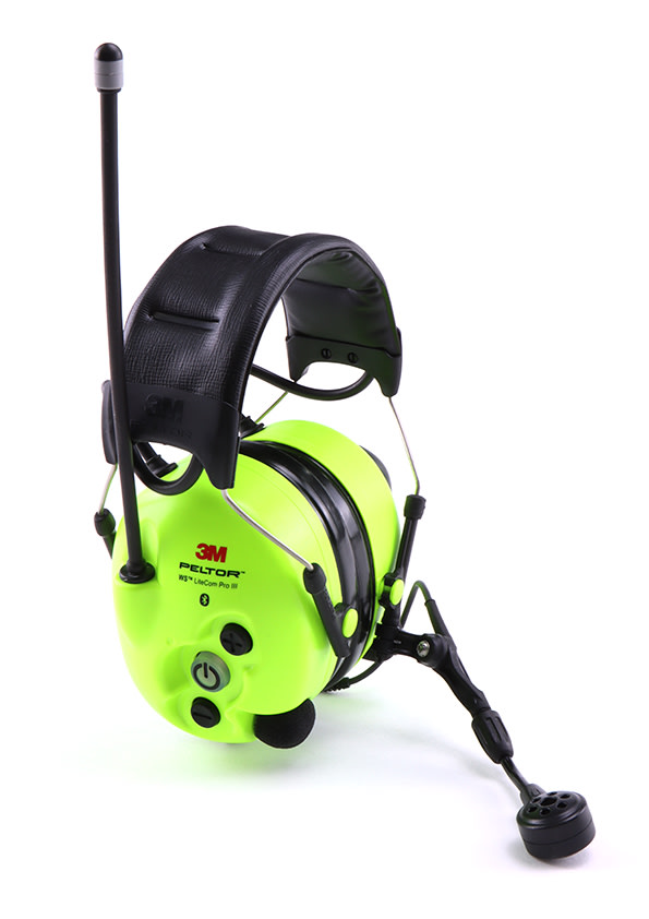 3M Peltor WS LiteCom Pro III GB Headset / Gehrschutz mit Headset Neon Grn mit Kopfband - bei KOX online bestellen | XX74626