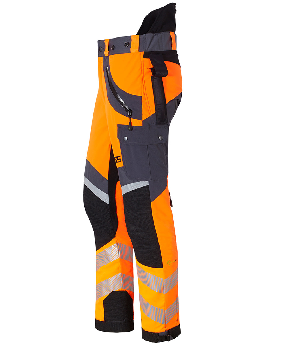 PSS Schnittschutzhose X-treme Air HIVIS Orange/Schwarz - bei KOX online bestellen | XX71212