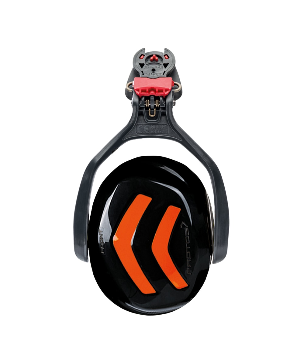  PROTOS Integral Gehrschutz Kapsel/ Kapselgehrschutz Schwarz/Neon Orange - bei KOX online bestellen | XX74230 