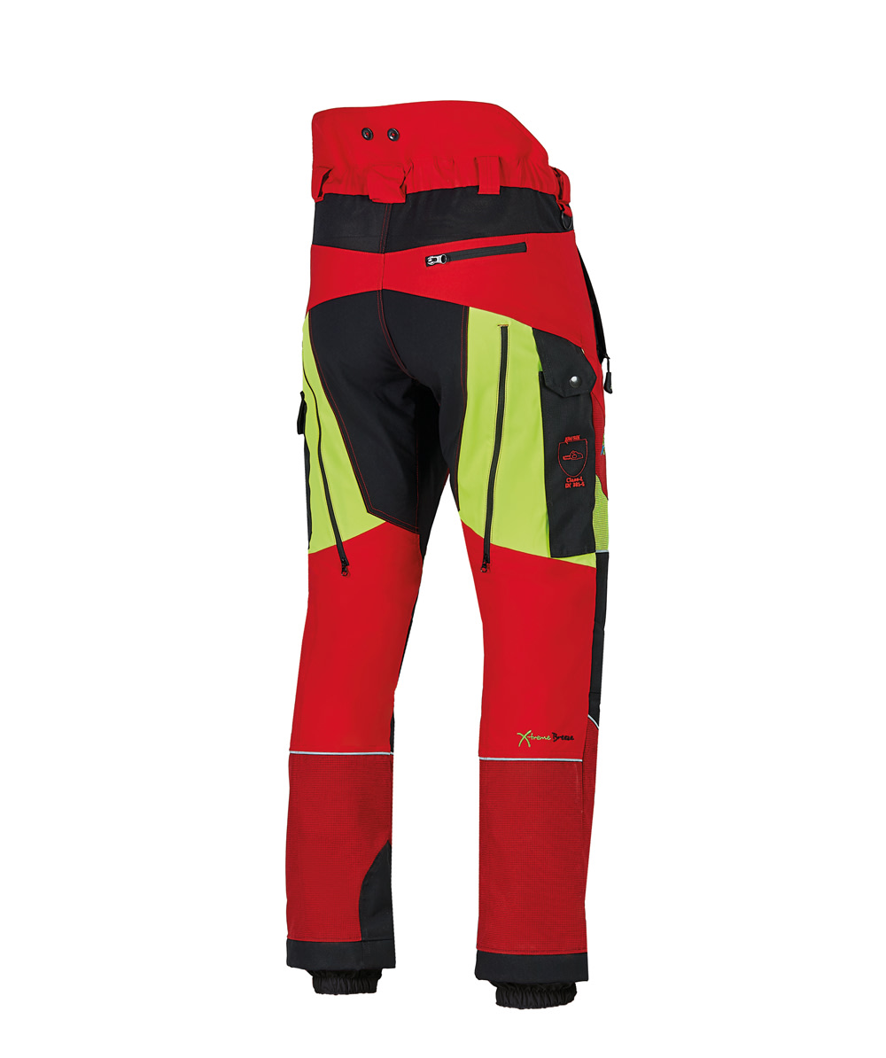 PSS Schnittschutzhose X-treme Breeze Rot/Gelb - bei KOX online bestellen | XX71231