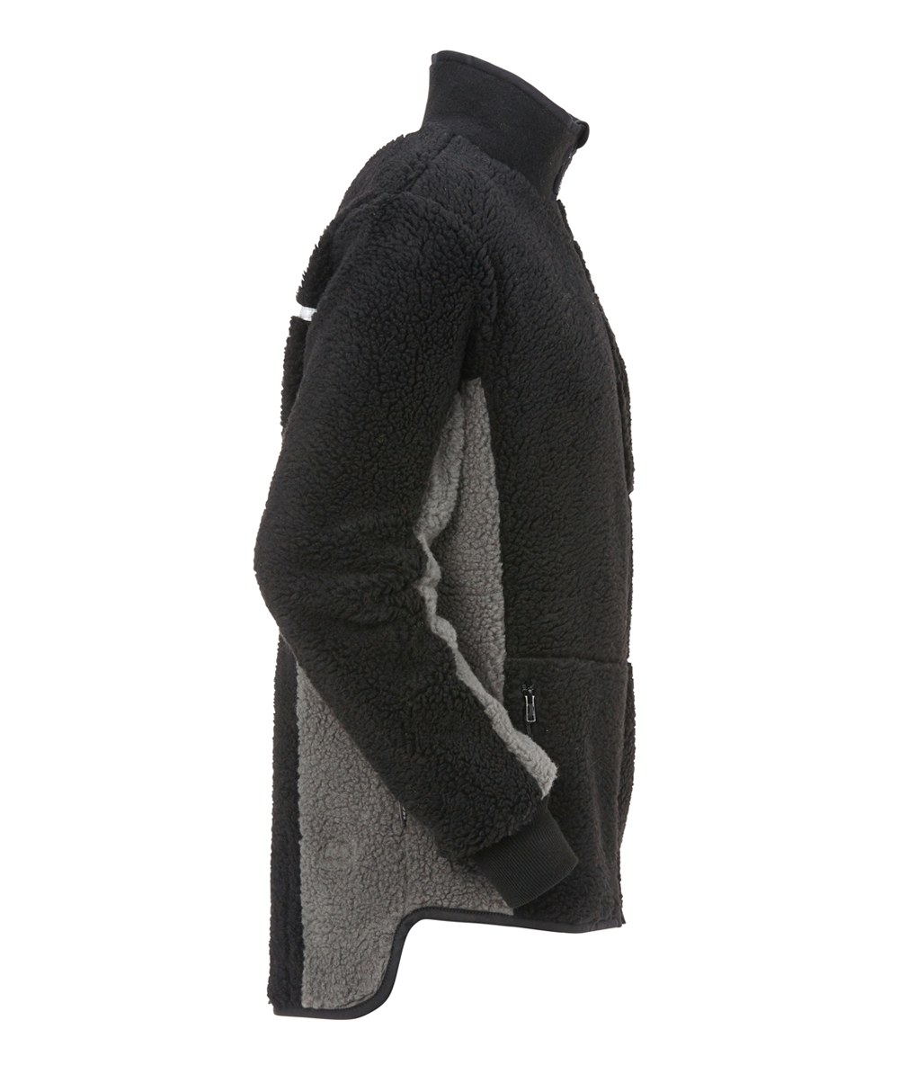 KOX Faserpelzjacke Schwarz/Grau - bei KOX online bestellen | XX76130