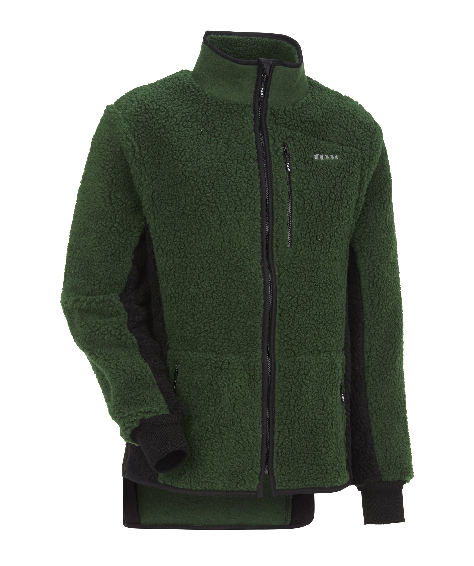  KOX Faserpelzjacke Grn/Schwarz - bei KOX online bestellen | XX76127 