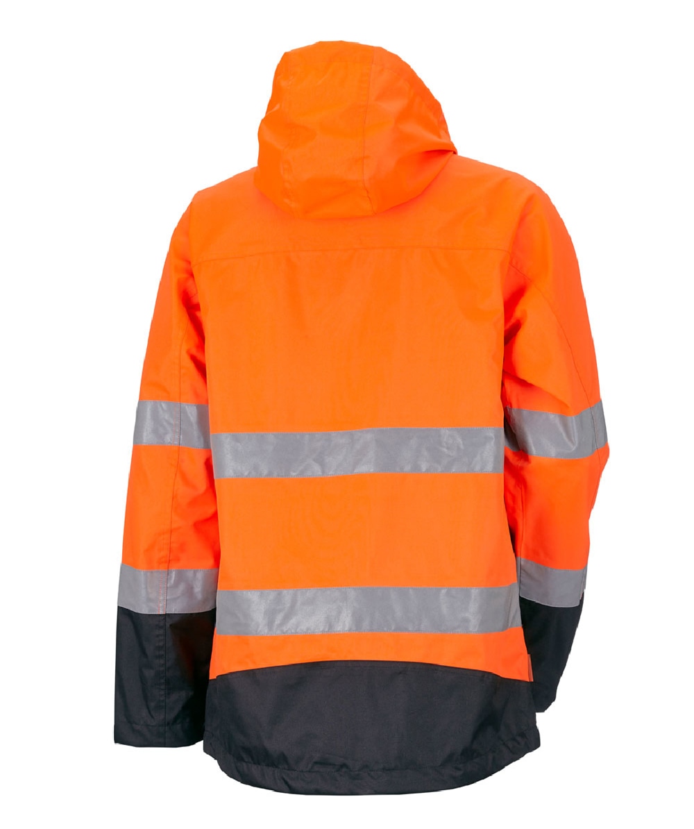 Jobman Softshelljacke HiVis 1283 Orange/Schwarz - bei KOX online bestellen | XXJB1283O