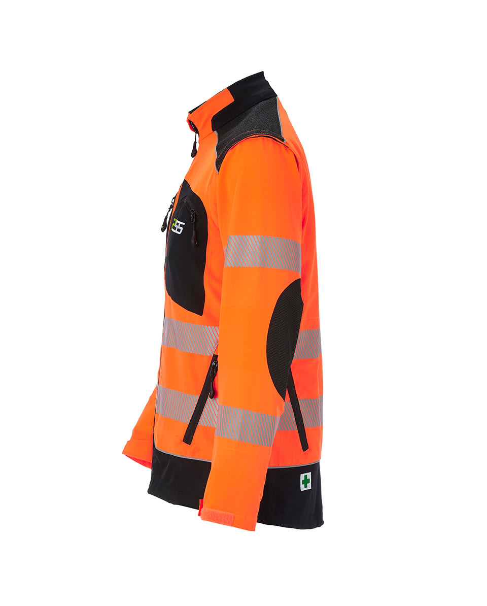 Veste thermique Vario HIVIS PSS orange/ noir - commander en ligne chez KOX | XX71408
