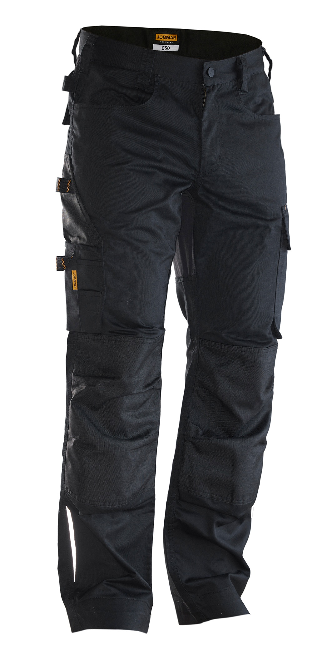  Jobman werkbroek stretch 2324 zwart - bij KOX online bestellen | XXJB2324S 