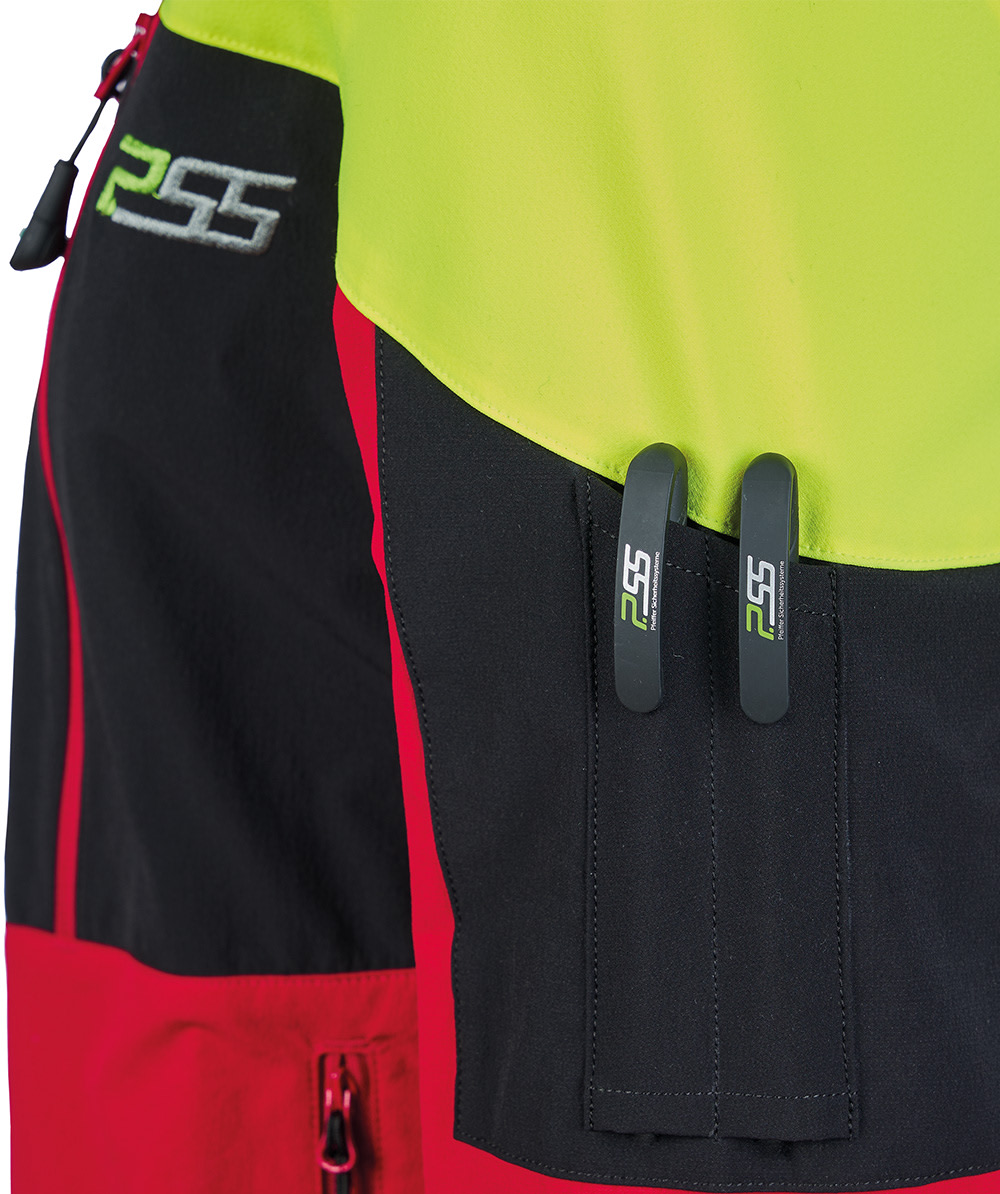 PSS Funktionsjacke X-treme Breeze Rot/Gelb - bei KOX online bestellen | XX76142
