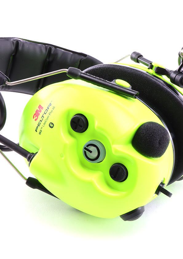 3M Peltor WS LiteCom Pro III GB Headset / Gehrschutz mit Headset Neon Grn mit Kopfband - bei KOX online bestellen | XX74626