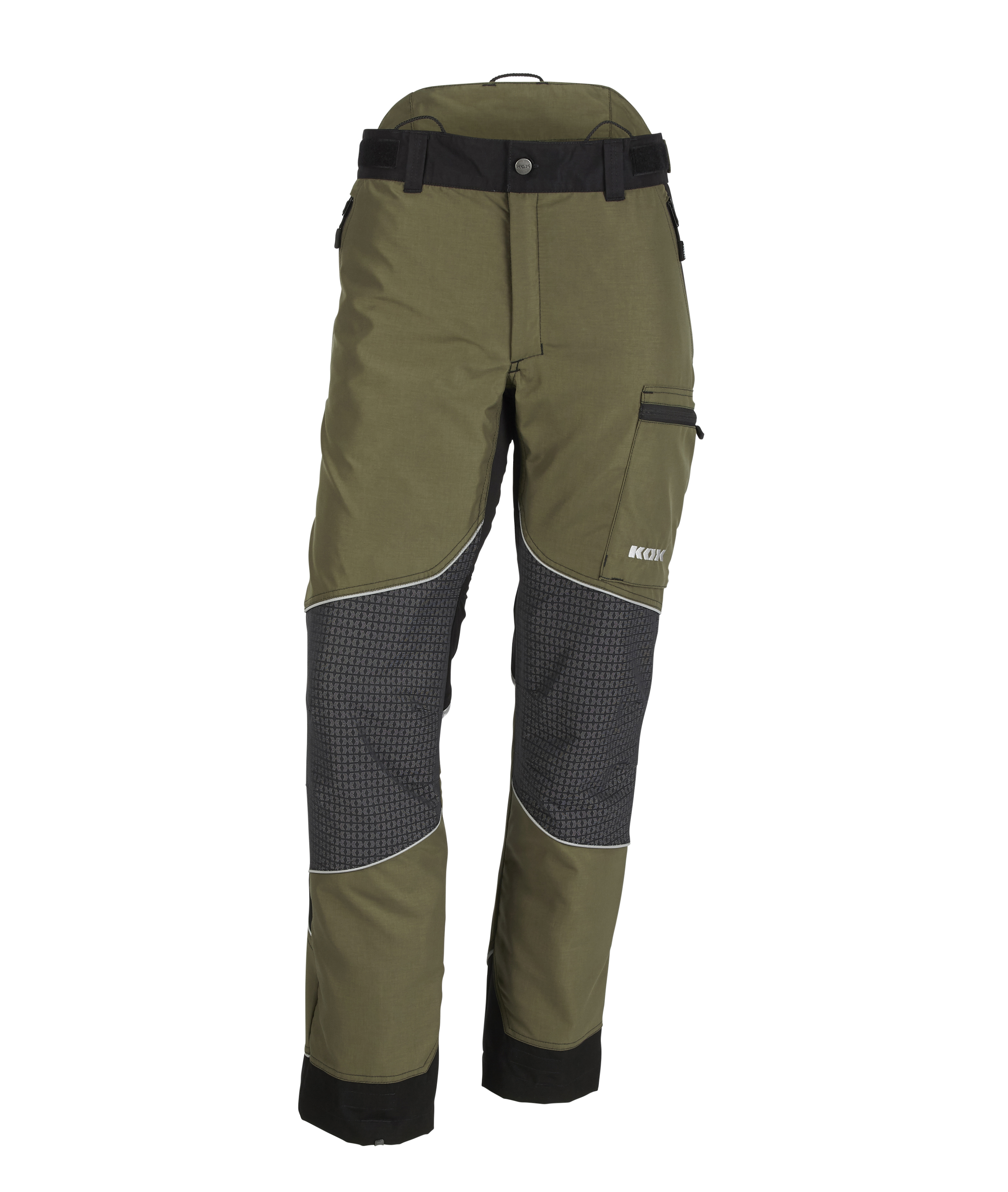 Pantalon anti-coupure KOX Light vert olive - commander en ligne chez KOX | XX71226