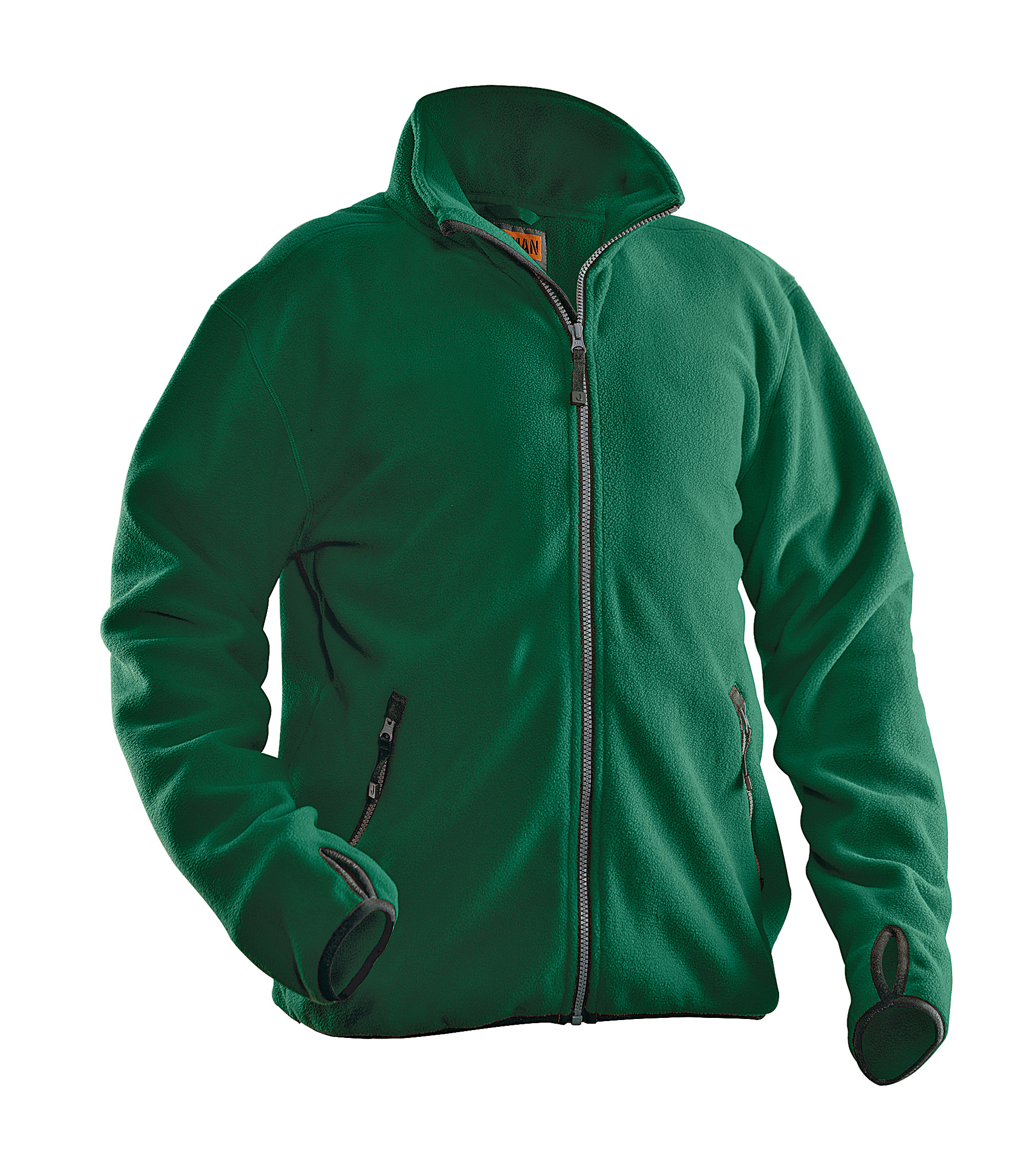  Veste polaire Jobman 5501 vert - commander en ligne chez KOX | XXJB5501GR 