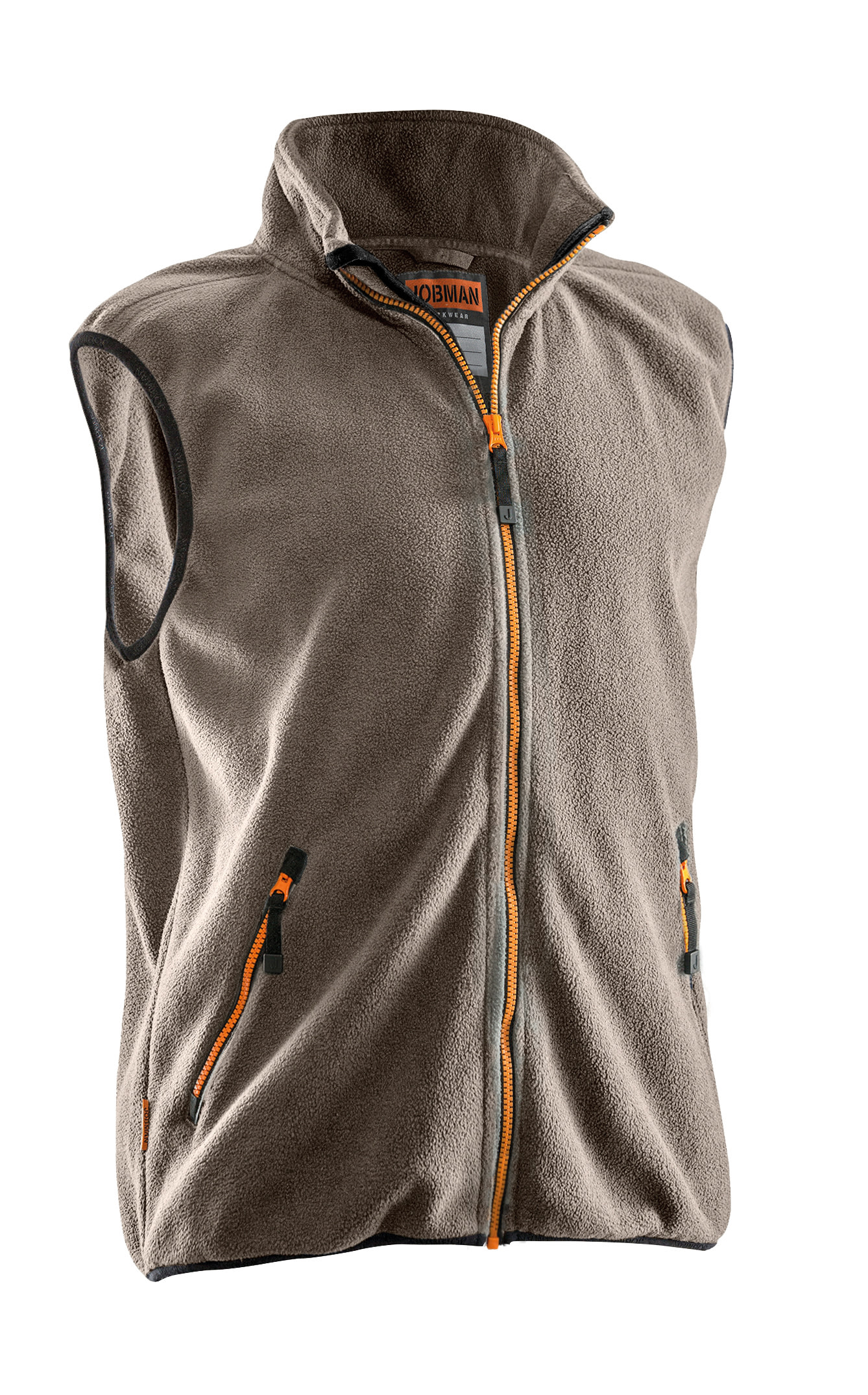  Gilet polaire Jobman 7501 kaki - commander en ligne chez KOX | XXJB7501K 
