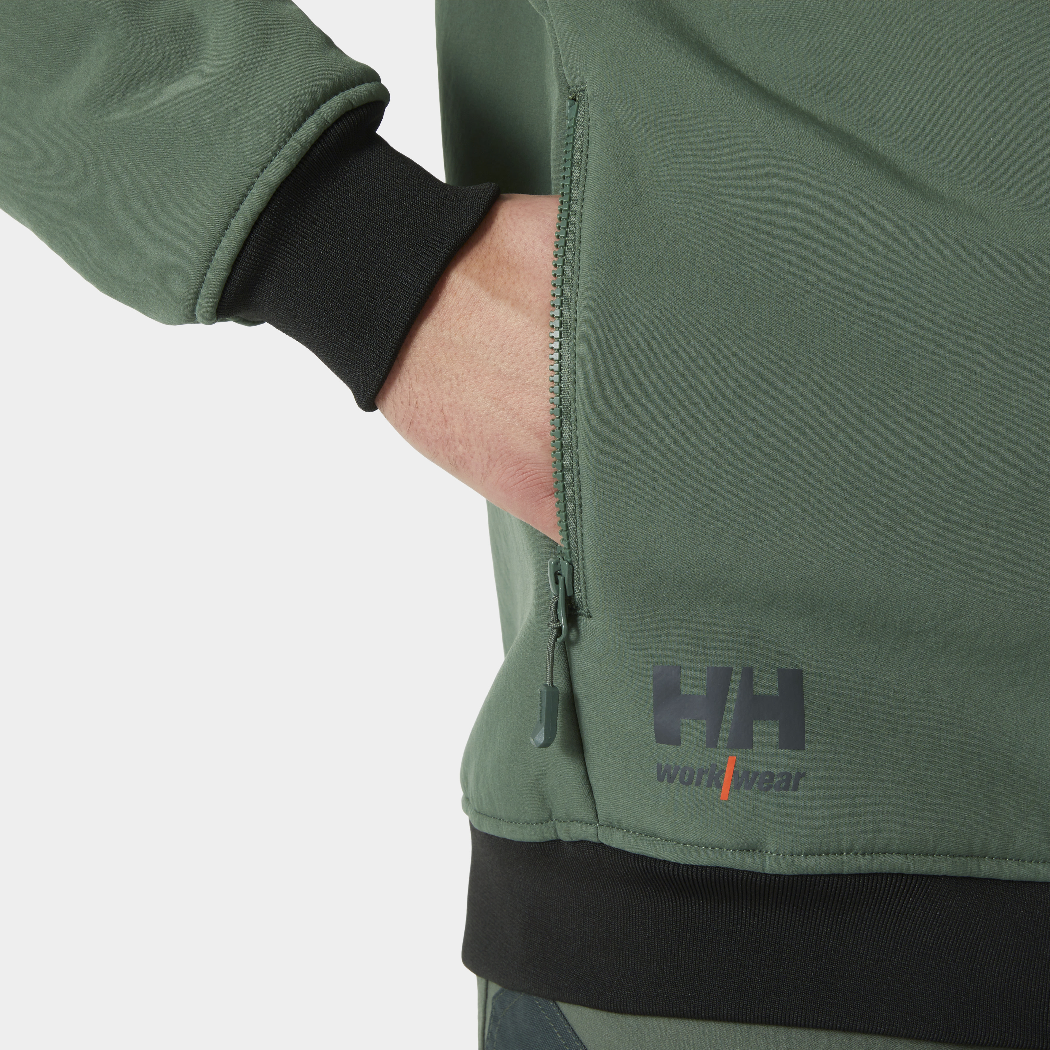 Helly Hansen softshelljas Oxford Winter Spruce / Darkest Spruce - bij KOX online bestellen | XXHH74291GR