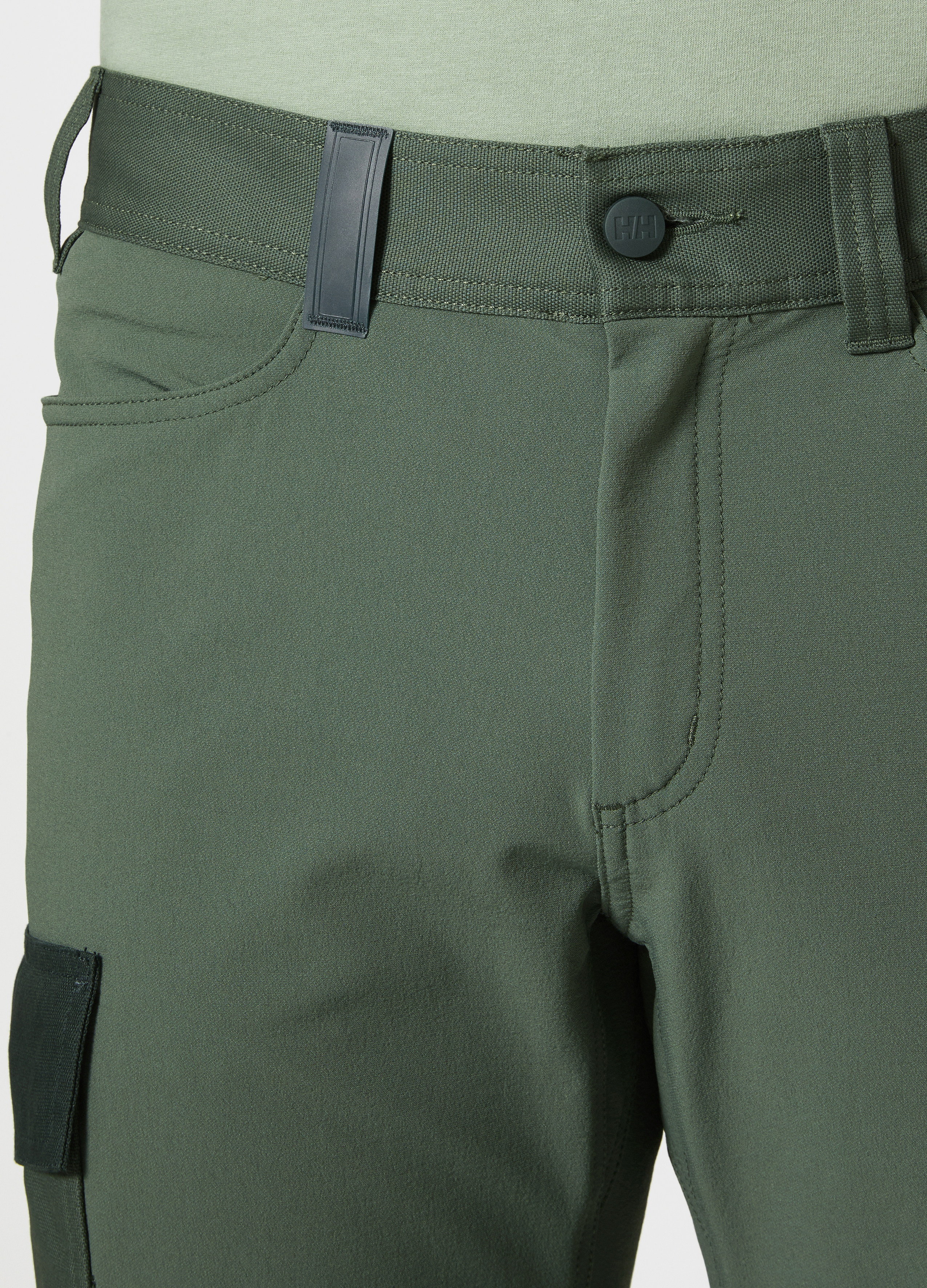 Pantalon de travail Helly Hansen Oxford 4X Cargo Spruce  / Darkest Spruce - commander en ligne chez KOX | XXHH77408GR