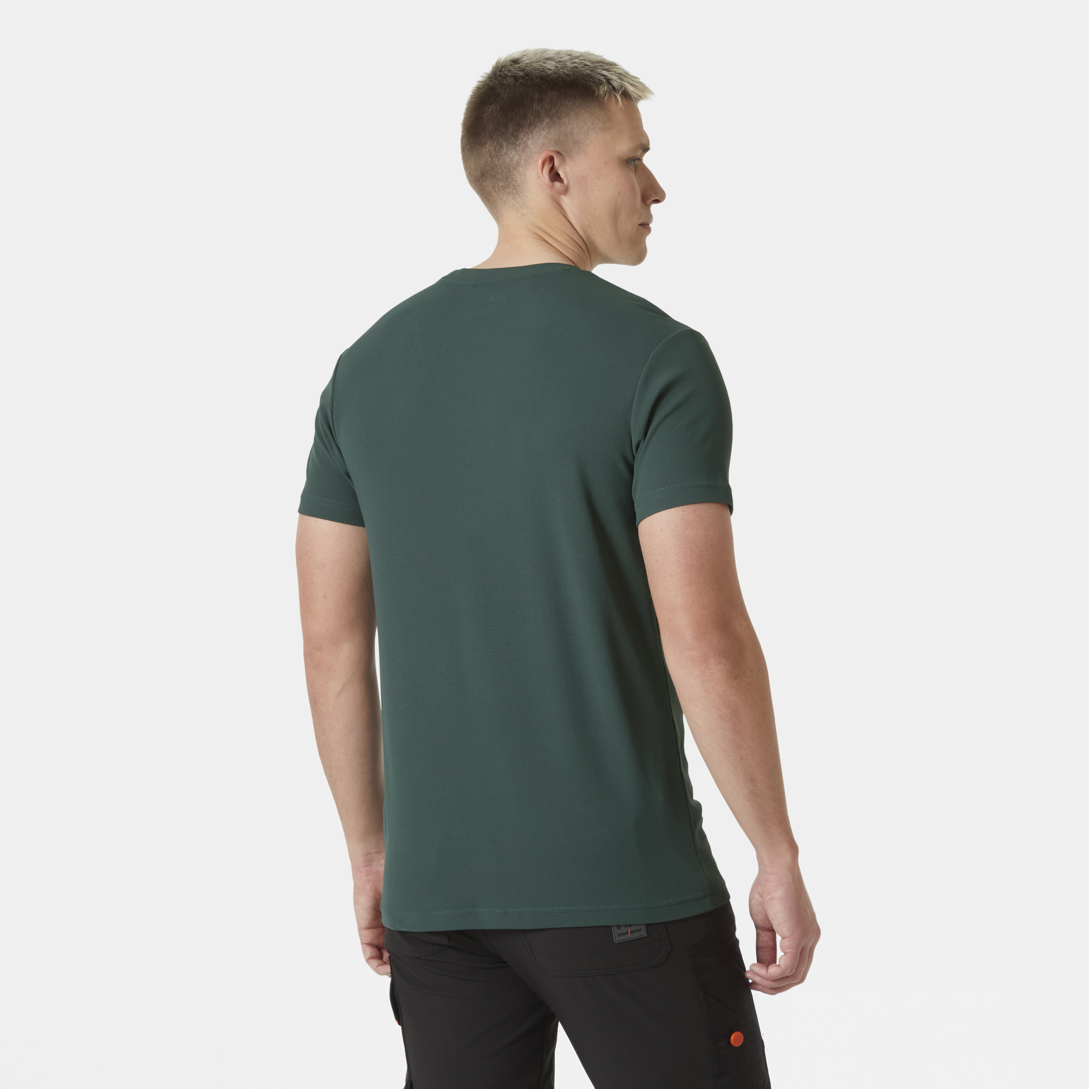T-shirt tech Helly Hansen Spruce / Darkest Spruce - commander en ligne chez KOX | XXHH79249GR