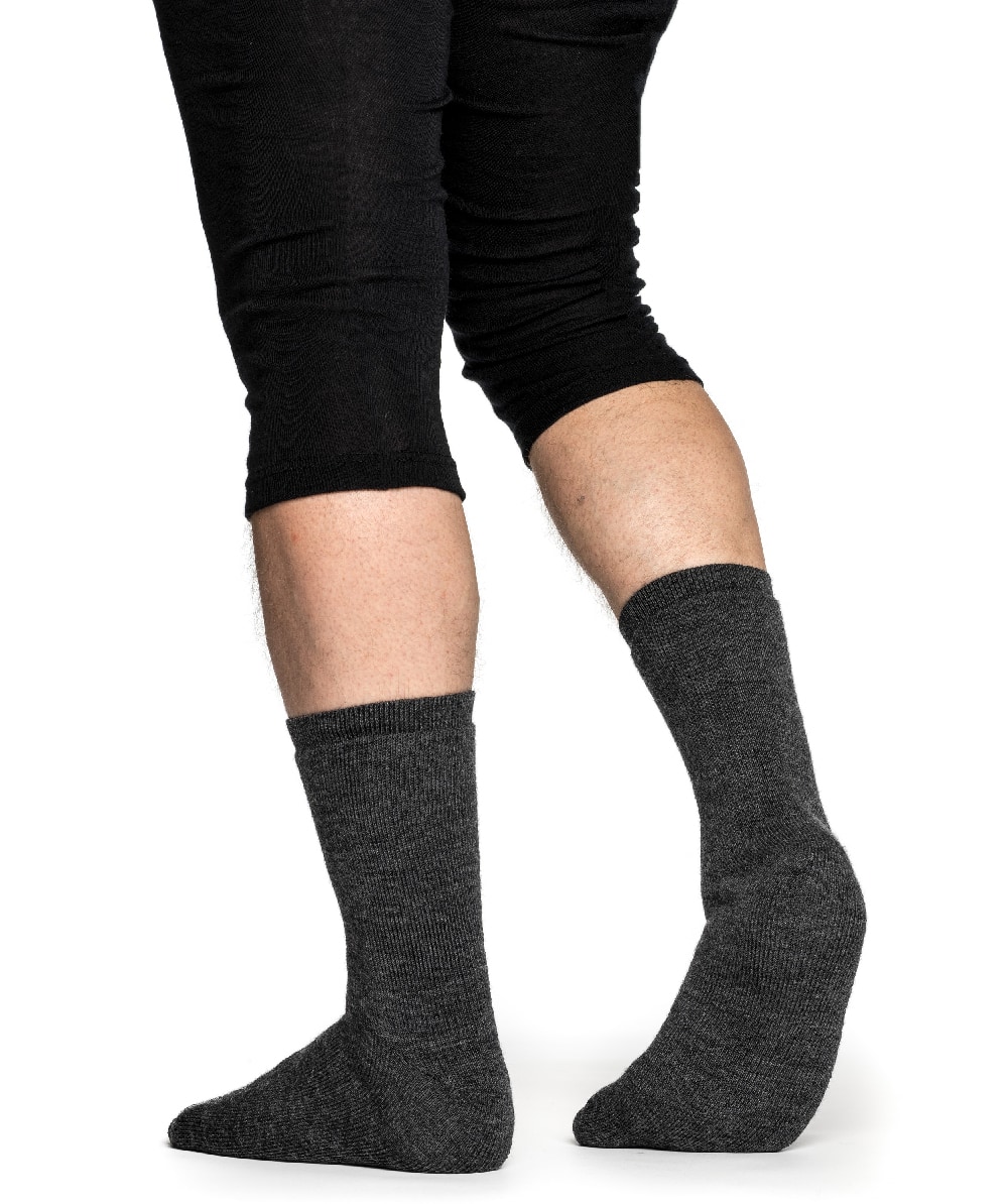 Woolpower Socks Classic 400 / Merino Socken grey - bei KOX online bestellen | XXWP8414G