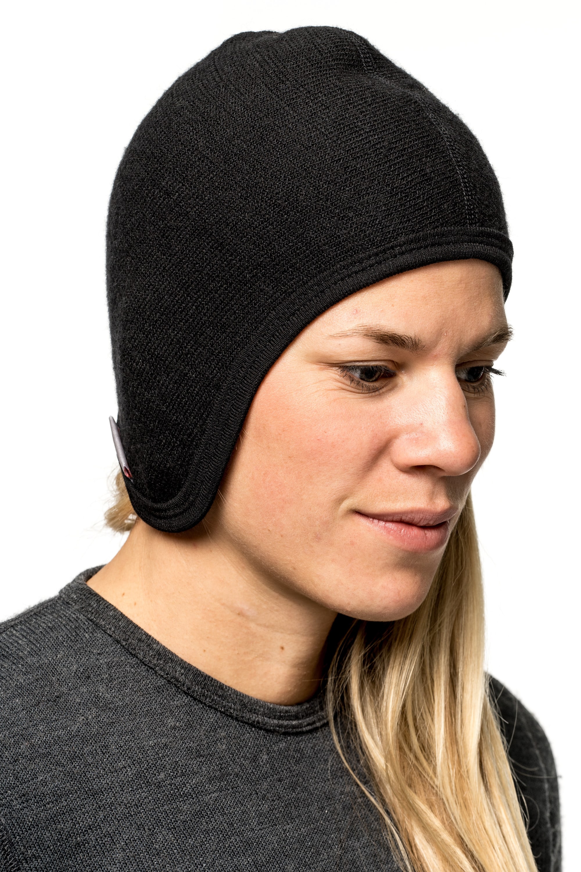 Woolpower Helmet cap 400 black - bij KOX online bestellen | XXWP9644S