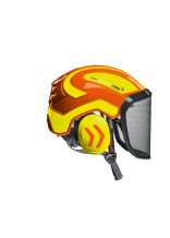 PROTOS Casque forestier / casque de protection KOX Integral Arborist F39 Orange/jaune fluo - commander en ligne chez KOX | XX74134
