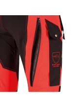 PSS Schnittschutzhose X-treme Breeze HiVis Neonrot 54 - bei KOX online bestellen | XX71239-54
