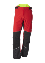 KOX-snijbeschermingsbroek stretch Elch 3.0 rood/geel - bij KOX online bestellen | XX71236