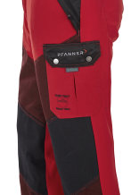 PFANNER Gladiator Extrem Schnittschutzhose Rot - bei KOX online bestellen | XX71240