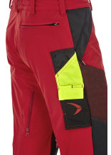PFANNER Gladiator Extrem Schnittschutzhose Rot - bei KOX online bestellen | XX71240