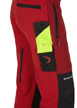 PFANNER Schnittschutzhose Gladiator II Typ A 2.5 Rot - bei KOX online bestellen | XX71242