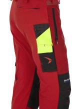 PFANNER Schnittschutzhose Ventilation Typ A 2.5 Rot - bei KOX online bestellen | XX71243