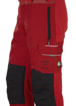 PFANNER Schnittschutzhose Ventilation Typ A 2.5 Rot - bei KOX online bestellen | XX71243