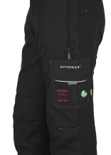 PFANNER Schnittschutzhose Ventilation Typ A 2.5 Schwarz - bei KOX online bestellen | XX71244